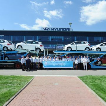 Závod Hyundai Motor Manufacturing Czech zahájil v Nošovicích výrobu i expedici nového modelu ix20!