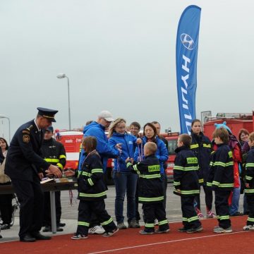 Pohár Hyundai vyhráli malí dobrovolní hasiči z Nošovic a z Raškovic