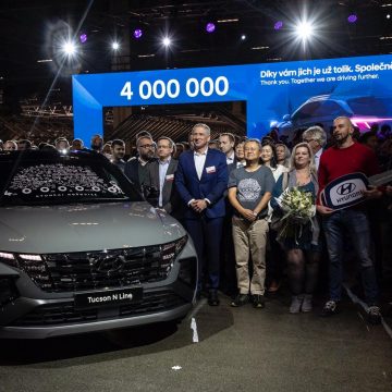4 000 000 cars from Nošovice to the whole world. Hyundai celebrates anniversary